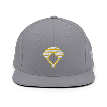 White/Gold Snapback