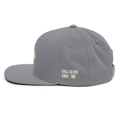 White/Gold Snapback