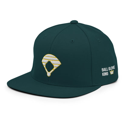 White/Gold Snapback